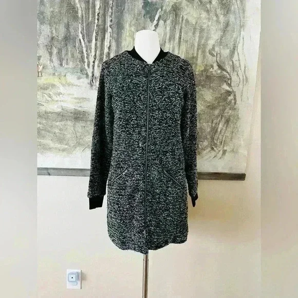 SALE Sanctuary City Sweater Marled Coat Size Small $179 - Picture 2 of 16